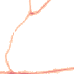 Night-time road noise heatmap for M21 0RA