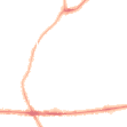 Night-time road noise heatmap for M21 0RJ