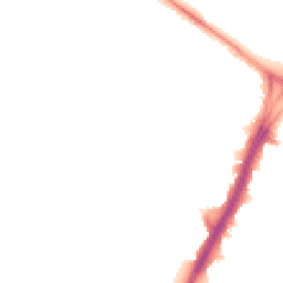 Night-time road noise heatmap for M21 7PB