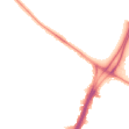 Night-time road noise heatmap for M21 7QW