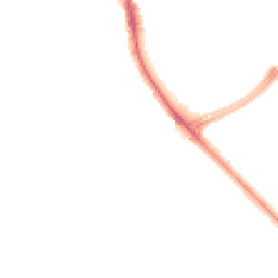 Night-time road noise heatmap for M21 8FR