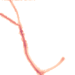 Night-time road noise heatmap for M21 8TU