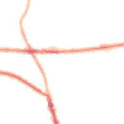 Night-time road noise heatmap for M21 8UR