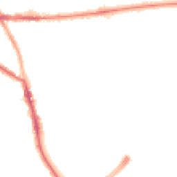 Night-time road noise heatmap for M21 8XQ