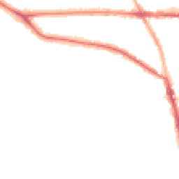 Night-time road noise heatmap for M21 9DT