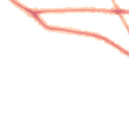 Night-time road noise heatmap for M21 9HW