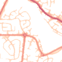 Daytime road noise heatmap for M24 1GX