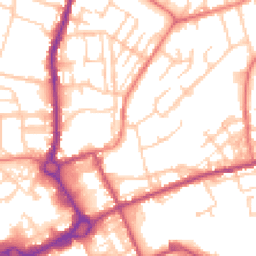 Daytime road noise heatmap for M24 2LF