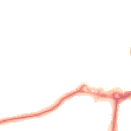 Night-time road noise heatmap for M24 4AH