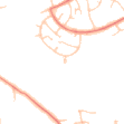 Daytime road noise heatmap for M24 4BU