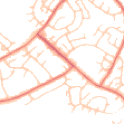 Daytime road noise heatmap for M24 4GN