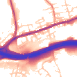Daytime road noise heatmap for M24 4RJ