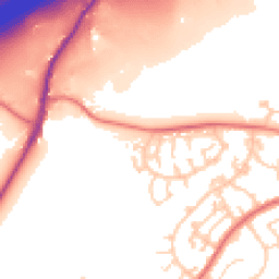 Daytime road noise heatmap for M24 5JY