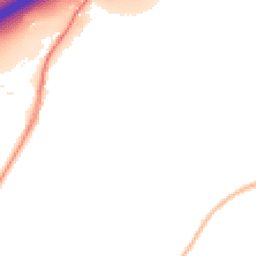 Night-time road noise heatmap for M24 5JY