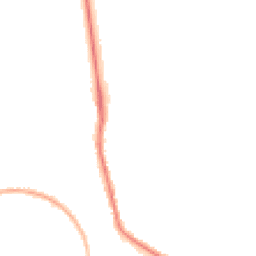 Night-time road noise heatmap for M24 6TN