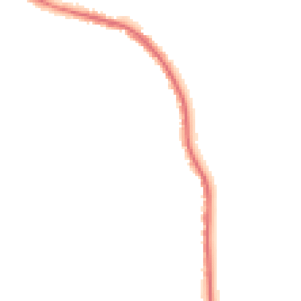 Night-time road noise heatmap for M25 1HQ