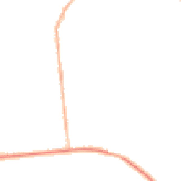 Night-time road noise heatmap for M26 1BW