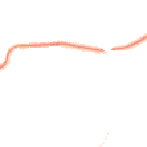 Night-time road noise heatmap for M26 1GZ