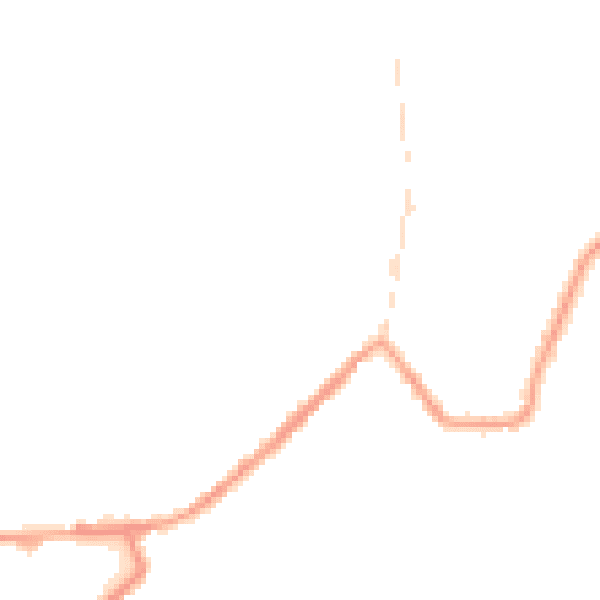 Night-time road noise heatmap for M26 2RT