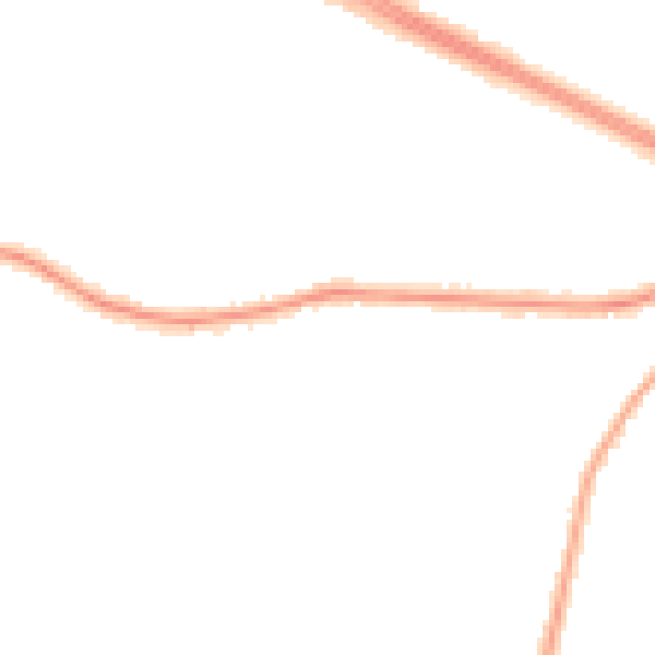 Night-time road noise heatmap for M27 0DL
