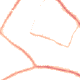 Night-time road noise heatmap for M27 4AS