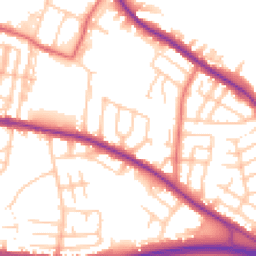 Daytime road noise heatmap for M27 4FE