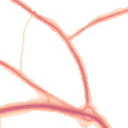 Night-time road noise heatmap for M27 4JD