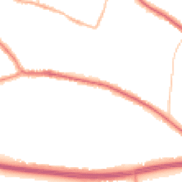 Night-time road noise heatmap for M27 5FP