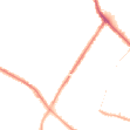 Night-time road noise heatmap for M27 6EA