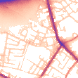 Daytime road noise heatmap for M27 6FS