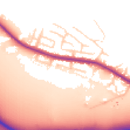 Daytime road noise heatmap for M27 6WF