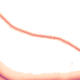 Night-time road noise heatmap for M27 6WF