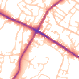 Daytime road noise heatmap for M28 0AX