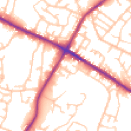 Daytime road noise heatmap for M28 0AY