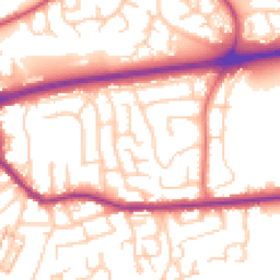 Daytime road noise heatmap for M28 1GA