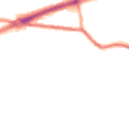 Night-time road noise heatmap for M28 1JY