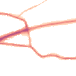 Night-time road noise heatmap for M28 1XJ
