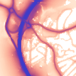Daytime road noise heatmap for M28 2PD