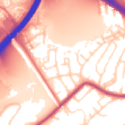 Daytime road noise heatmap for M28 2TR