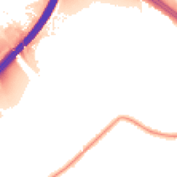 Night-time road noise heatmap for M28 2TR