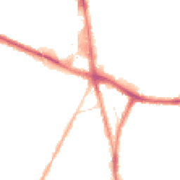 Night-time road noise heatmap for M28 3JE