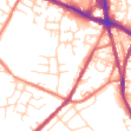 Daytime road noise heatmap for M28 3SP