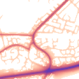 Daytime road noise heatmap for M28 7UX