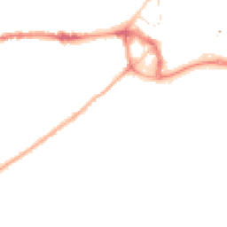Night-time road noise heatmap for M30 0FP