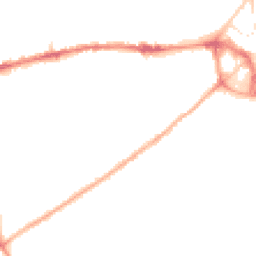 Night-time road noise heatmap for M30 0FZ