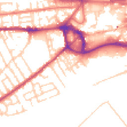 Daytime road noise heatmap for M30 0HD
