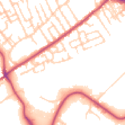 Daytime road noise heatmap for M30 0SX