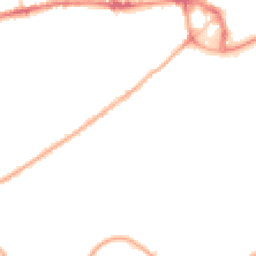 Night-time road noise heatmap for M30 0YR