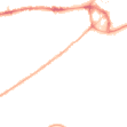 Night-time road noise heatmap for M30 0YS