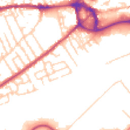 Daytime road noise heatmap for M30 0YU